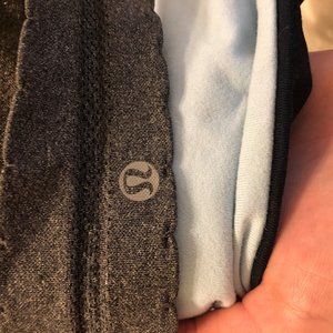 Blue and gray headbands